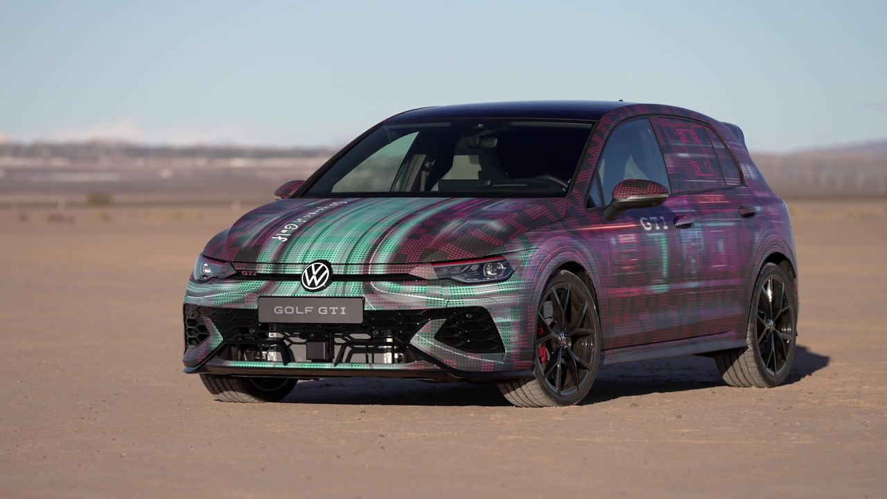 Volkswagen at the CES 2024 - Volkswagen Golf GTI Design Preview