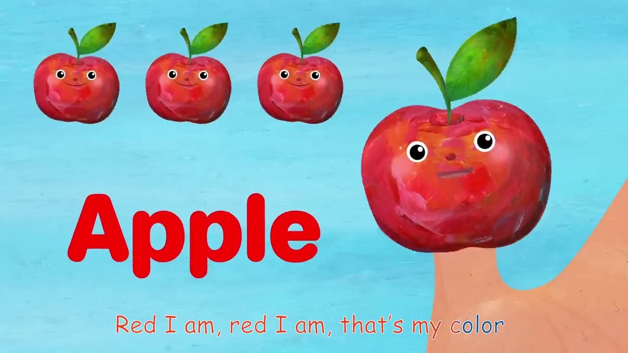 Finger Family (Fruits Version) _ Nursery Rhymes _ Kids Songs