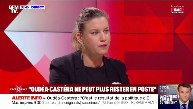 Mathilde Panot à propos d'Emmanuel Macron: La prochaine fois il peut faire plus simple, il peut se nommer lui-même Premier ministre