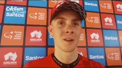 Santos Tour Down Under 2024 - Louis Barré : "Échappé ? Pour les bonifications et faire un bon classement général"