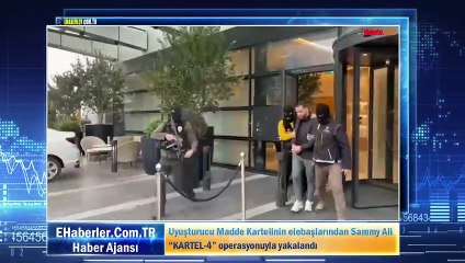 Uyuşturucu Madde Kartelinin elebaşlarından Sammy Ali “KARTEL-4” operasyonuyla yakalandı