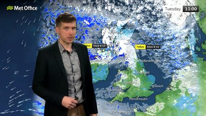Met Office weather forecast for Lancashire on Tuesday, January 16, 2024