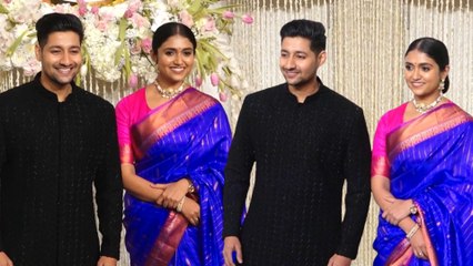 Sairat Stars Rinku Rajguru & Akash Thosar Reunite At Ira Khan's Wedding Reception