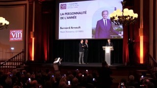 Le discours de Bernard Arnault, personnalité de l'année 2024 de La RVF