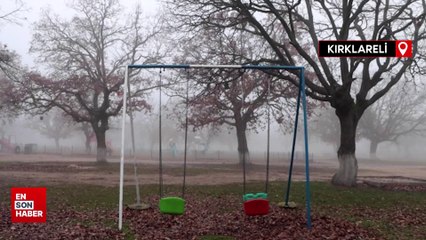 Kırklareli'nde yoğun sis