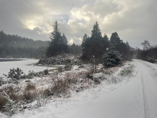 Weather: Environment correspondent Ilona Amos in The Highlands