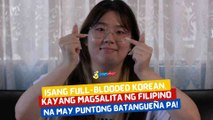 Isang full blooded Koreana, kayang magsalita ng Filipino at may puntong Batangueña pa! | I Juander