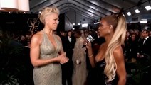 Hannah Waddingham corrects Laverne Cox after she mispronounces her name at Emmys 2024