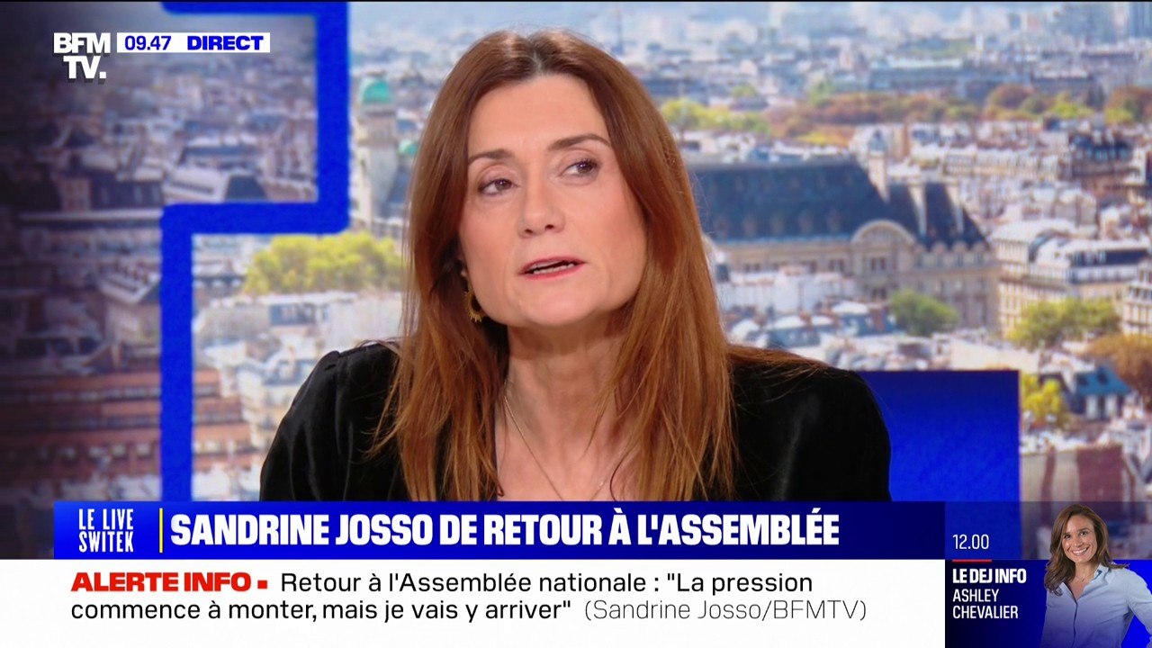 Soumission chimique: Sandrine Josso dénonce "un fléau" qui peut arriver "à n'importe quel âge"