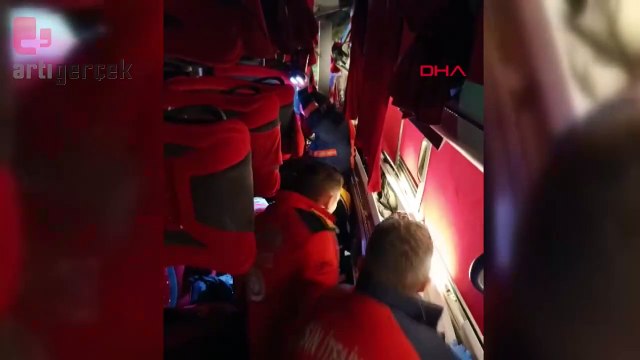 Mersin'de yolcu otobüsü devrildi: Dokuz ölü, 30 yaralı