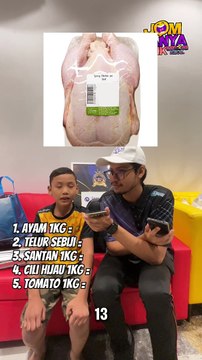 haaa korang cubalah kira kira berapa parents korang belanja beli barang dapur setiap minggu ☺️ #bintangkecilmy #streetinterview