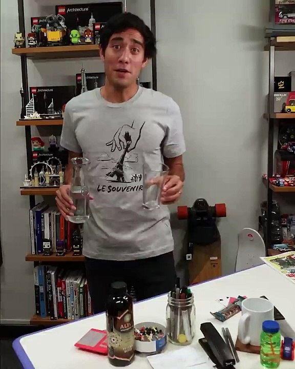 Is the Glass Half Full or Half Empty_by zach king magic tricks.