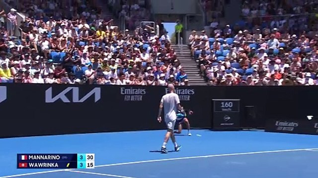 5 sets, mais un 6-0 pour finir : comment Adrian Mannarino a passé l'obstacle Stanislas Wawrinka