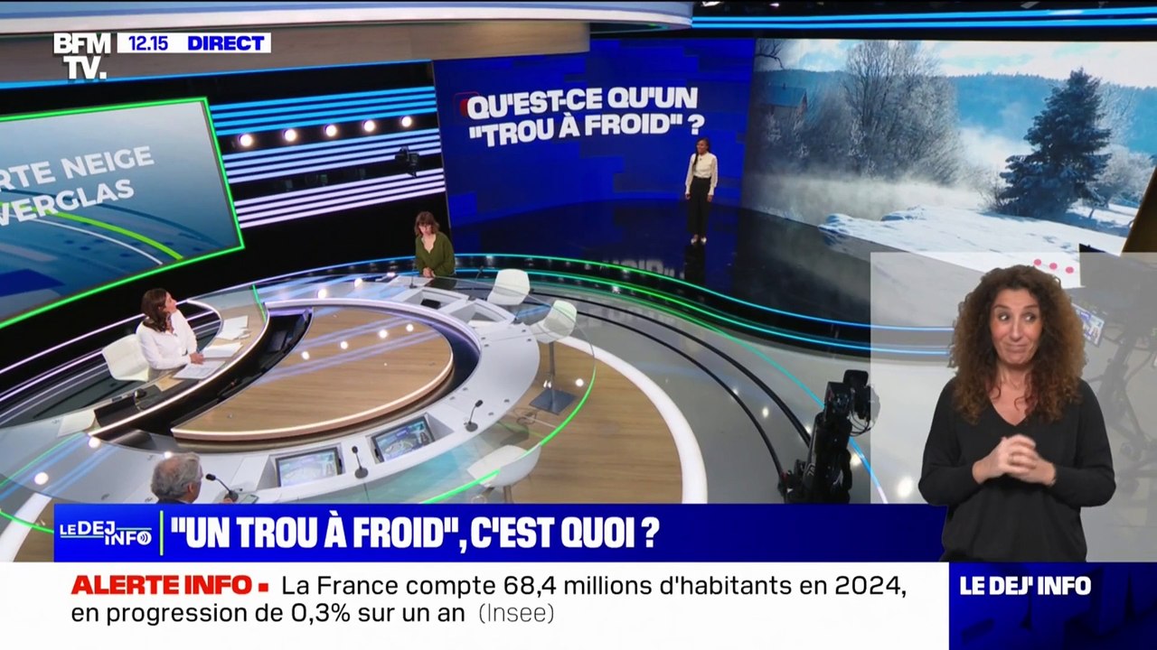 Qu'est-ce qu'un "trou à froid", ces lieux aux températures polaires?