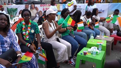 Can 2023 : L'ambiance dans le village Can de la RTI autour de prestations artistiques