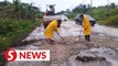 Sabah JKR ordered to fix pothole after fatal incident in Kinabatangan