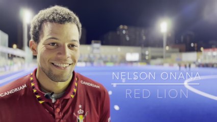 Nelson Onana après la succès des Red Lions contre l'Irlande