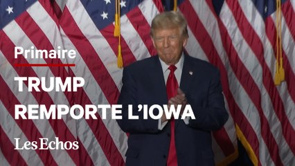« Le grand soir, ce sera en novembre » : Trump offensif après sa victoire dans l’Iowa