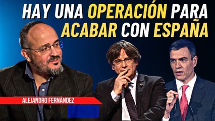 Alejandro Fernández (PP) avisa sobre cómo Puigdemont puede lograr la aniquilación de España