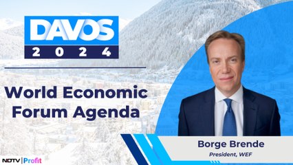World Economic Forum President Borge Brende On Davos 2024 | NDTV Profit