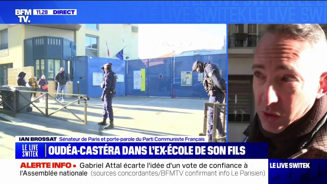 Polémique Oudéa-Castéra: Ian Brossat, sénateur PCF de Paris, estime que la justification de la ministre est hallucinante