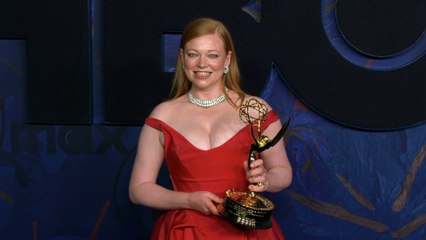 Sarah Snook "HBO & Max Post-Emmy Celebration" Blue Carpet