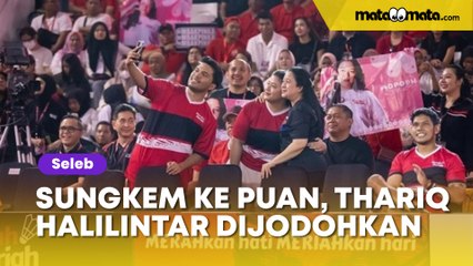 Sungkem ke Puan Maharani, Thariq Halilintar Dijodohkan dengan Pinka Hapsari