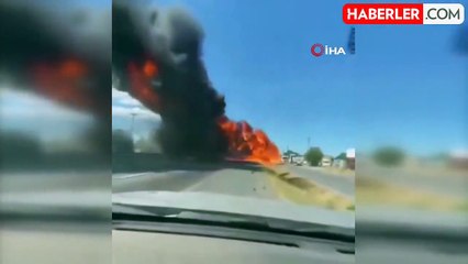 Şili'de yangın söndürme uçağı otoyola düştü: 1 ölü, 4 yaralı