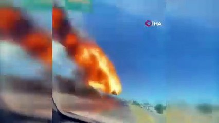 Şili'de yangın söndürme uçağı otoyola düştü: 1 ölü, 4 yaralı