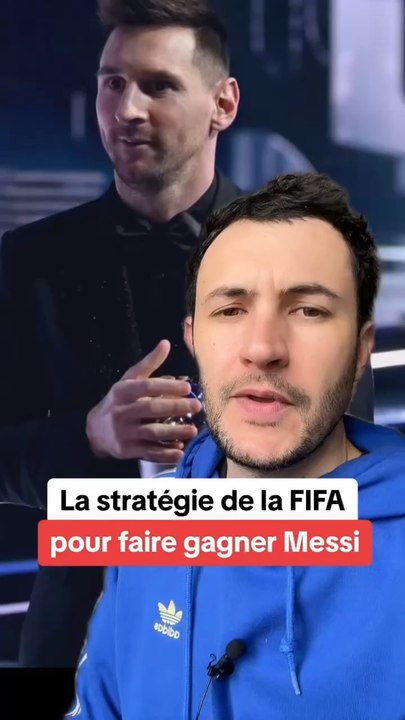  Comment la FIFA a fait gagner Messi pour le trophée The Best  #messi #fifa #thebest #haaland