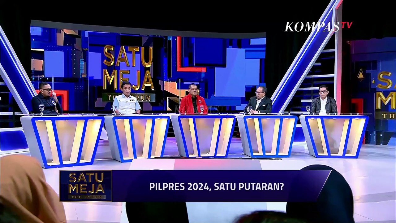 Prabowo-Gibran Satu Putaran, Habiburokhman: Satu atau Dua Putaran Sama-sama Konstitusional|SATU MEJA