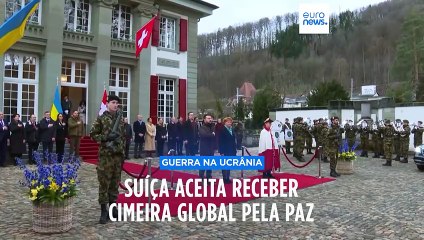 Suíça vai realizar cimeira para a paz na Ucrânia a pedido de Zelenskyy