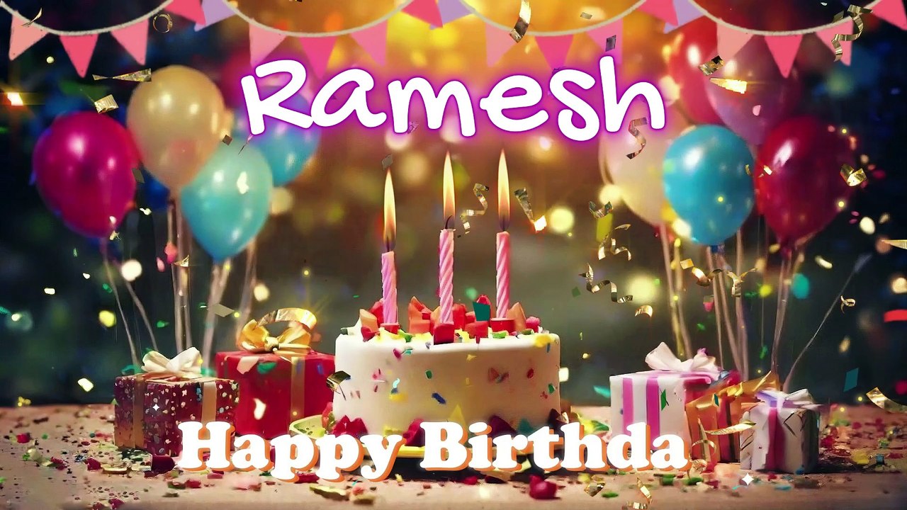 happy birthday Ramesh