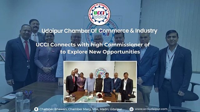UCCI Connects with high commissioner of India to Explore New Opportunities