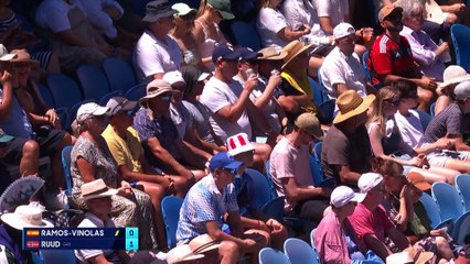 Ruud sans pitié pour Ramos Vinolas