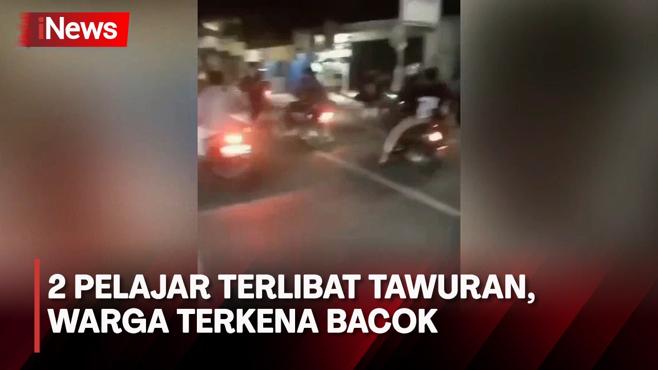Bawa Berbagai Sajam 2 Kelompok Pelajar Terlibat Tawuran di Tangerang, 1 Warga Dibacok