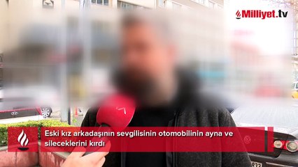 Eski kız arkadaşının sevgilisinin kabusu oldu!