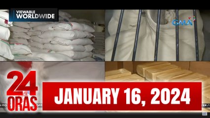 24 Oras Express: January 16, 2024 [HD]