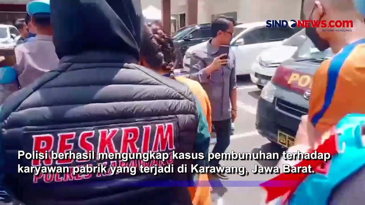 Pembunuhan Karyawan Pabrik di Karawang Ternyata Didalangi Istrinya Sendiri, Ini Motifnya