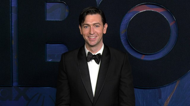 Nicholas Braun HBO & Max Post-Emmy Celebration Blue Carpet