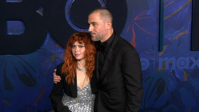 Natasha Lyonne and Bryn Mooser HBO & Max Post-Emmy Celebration Blue Carpet