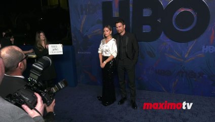 Theo James "HBO & Max Post-Emmy Celebration" Blue Carpet