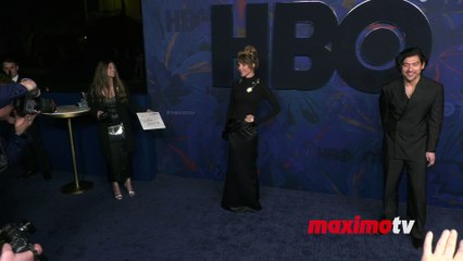 Sophia Di Martino and Will Sharpe "HBO & Max Post-Emmy Celebration" Blue Carpet