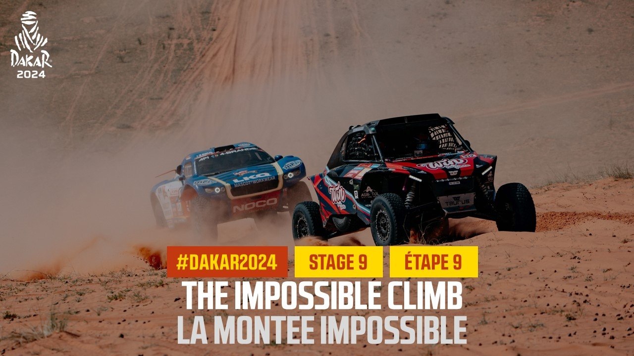 The impossible climb - Stage 9 - #Dakar2024