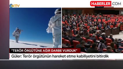 Meclis'te terör zirvesi! Milli Savunma Bakanı Yaşar Güler: Pençe Kilit Operasyonu ile kilit kapatıldı