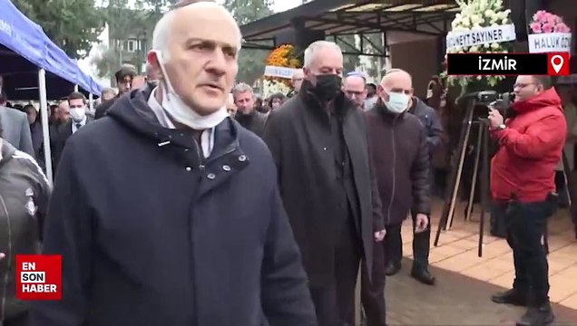 Hanri Benazus son yolculuğuna uğurlandı! Tunç Soyer cenazeye katıldı