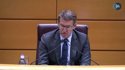 Feijóo exige a Cerdán y Turull que den una rueda de prensa tras su reunión este miércoles en el Congreso