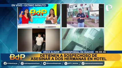 Hermanas desaparecidas fueron halladas sin vida en hotel: capturan a sospechoso en Ventanilla