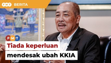 Tiada keperluan mendesak ubah KKIA, kata Hajiji