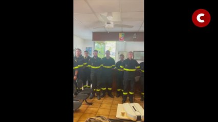 Bilal : Le préfet accueille les premiers renforts, le SDIS 974 et des membres du FAZSOI